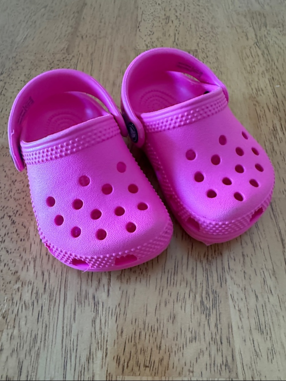 CROCS baby Hot Pink